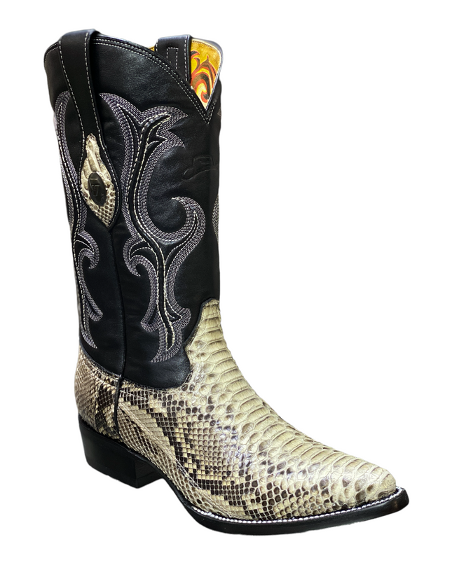 BOTA VAQUERA PUNTAL TOMBSTONE PITON NATURAL Tombstone Boots