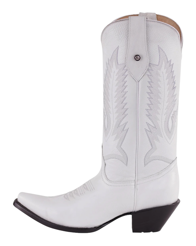 BOTA PUNTAL CLÁSICA HORSAG BLANCO PARA DAMA Horsag