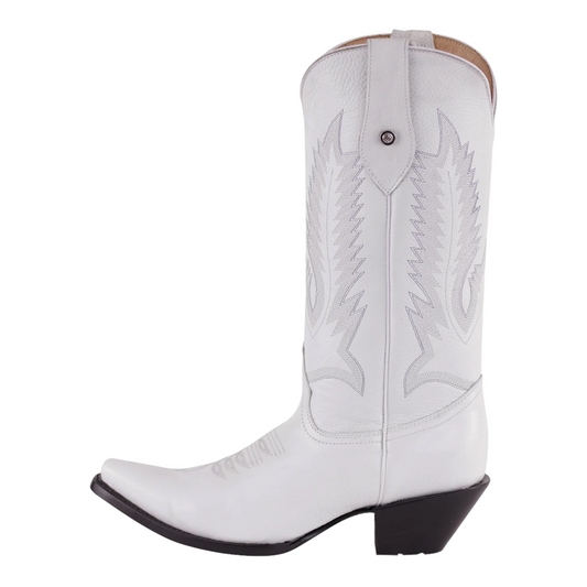 BOTA PUNTAL CLÁSICA HORSAG BLANCO PARA DAMA Horsag