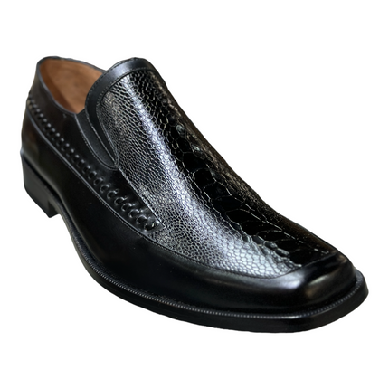 ZAPATO DE VESTIR MARAQUEZ DE LEON PATA DE AVESTRUZ ORIGINAL PARA CABALLERO Marquez De Leon