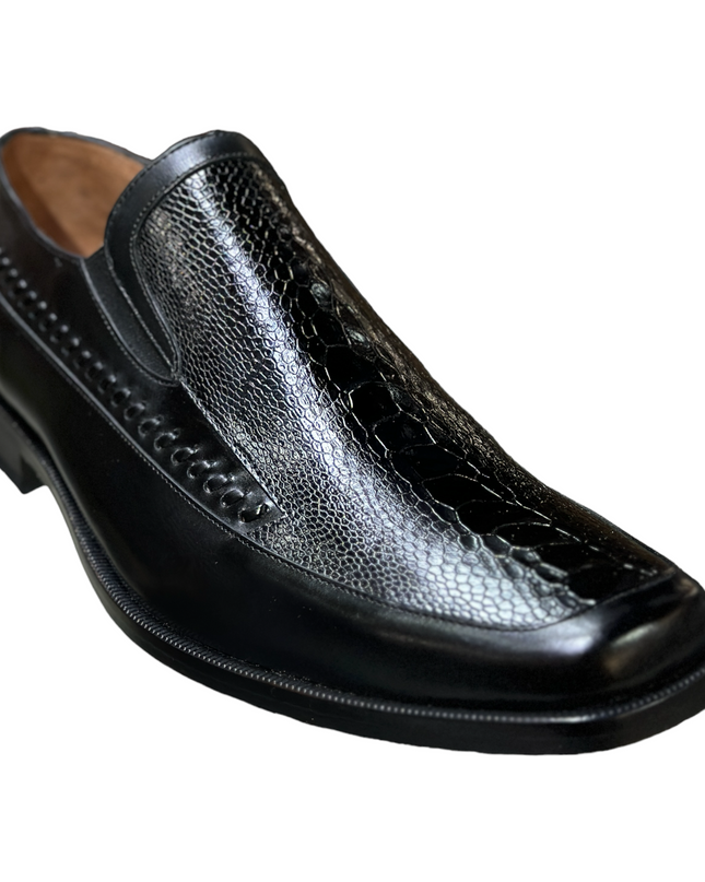 ZAPATO DE VESTIR MARAQUEZ DE LEON PATA DE AVESTRUZ ORIGINAL PARA CABALLERO Marquez De Leon