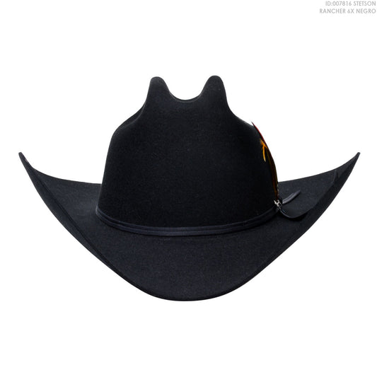 STETSON 6X RANCHER BLACK Stetston Hats